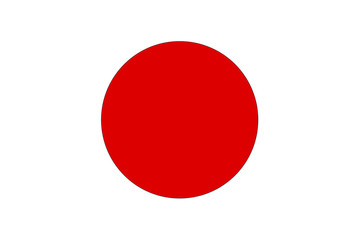 Japanese Flag With Heavy Grunge