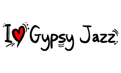 Gypsy Jazz music style love