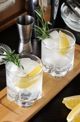 Cocktail White port and Tonic.