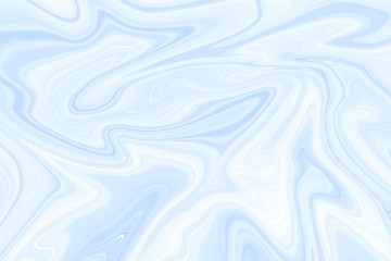 Obraz premium Blue background with a pattern of marble, fashionable pattern for various purposes. The texture of the waves and lines with divorces for the Christmas card.
