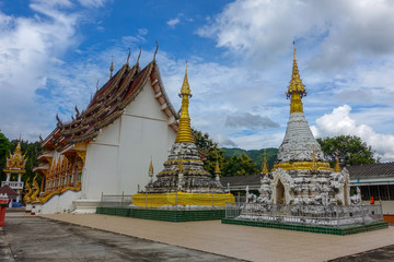 Beautiful Buddhist temple