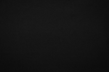 Black fabric texture background