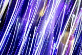 Abstract Blurred Background, Colourful speed and movement lights, Multi toned coloured lights, Mixed blue, purple,