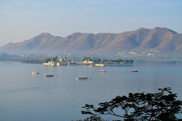 Lac Pichola ,Udaipur, Rajasthan, Inde