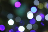 Blue Pink Purple and White Bokeh Soft Focus Background