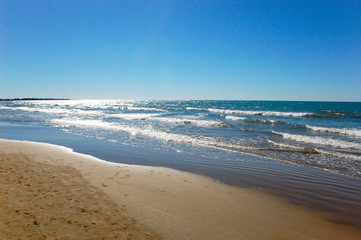 Obraz premium Evening Beach Shore