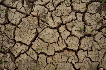 soil fracture texture and background