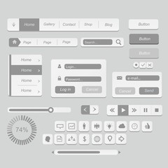 Interface web elements