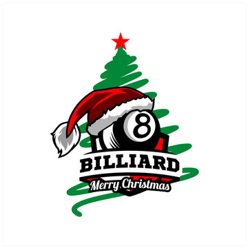  Billiard Christmas Tree Logo v0l. 02