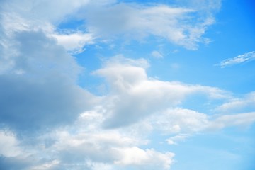 Fototapeta premium blue sky texture and background