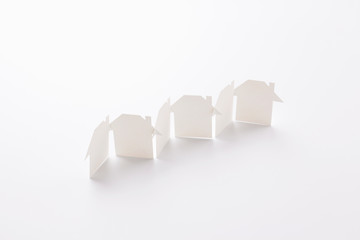 row of unity paper house