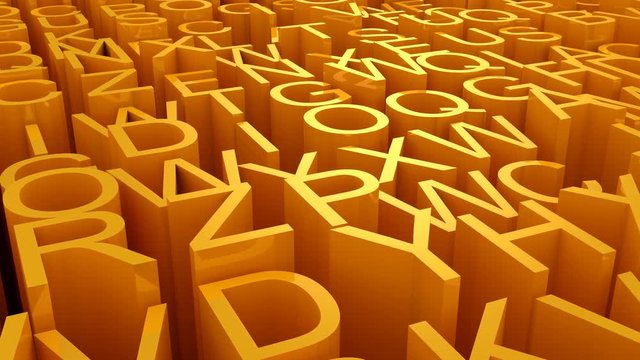 Background of Letters
