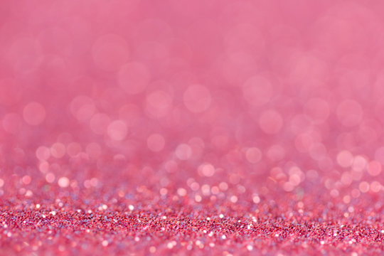 pink shiny glitter glamour sweet bokeh for beauty background