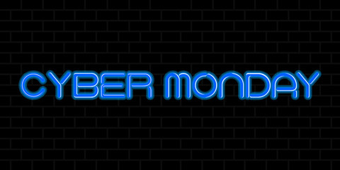 Cyber monday sale image. Vector illustration design