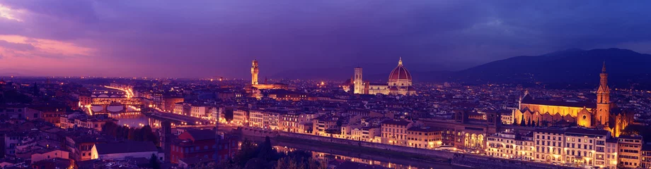 Foto op Canvas Panorama van Florence © Roxana