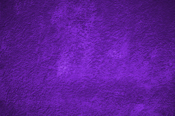 Proton purple wall texture abstract background. Background with copy space and soft darker vignette.