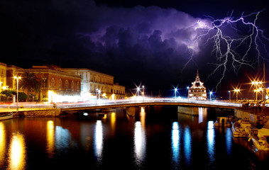 fulmini a ortigia