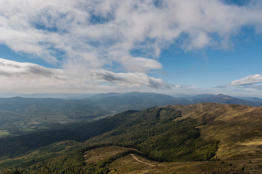 Polska Bieszczady na szlaku 