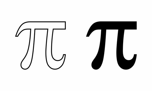 Pi symbol illustration