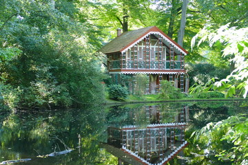 Das Schweizerhaus am Schlossteich in Cuxhaven