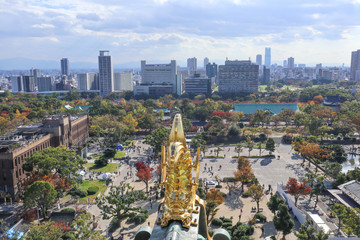 Shachihoko Statue in Osaka Castle