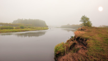 jesienny poranek na Podlasiu