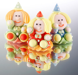 SUGAR CANDY FIGURES OR CHARACTERS