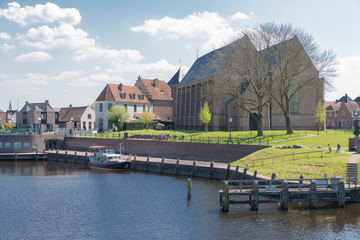 Naklejka na ściany i meble The port of Vollenhoven, Netherlands
