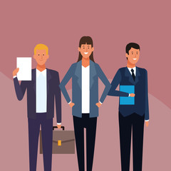 business group teamwork