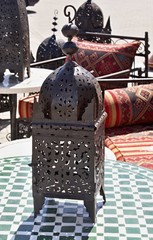 Klassische arabische Lampe aus Metall