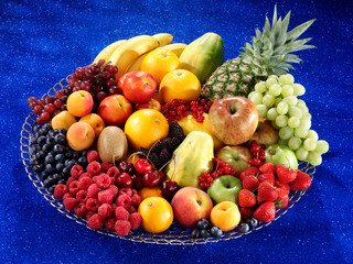 BOWL OF FRESH MIXED FRUIT