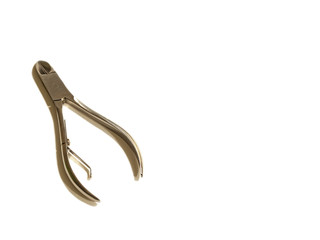 Manicure tool isolated with shadow.