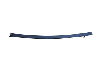 Car leaf spring isolated on white background