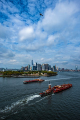 View across Ellis Island