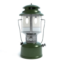 3d illustration of a camping lantern - 236318239