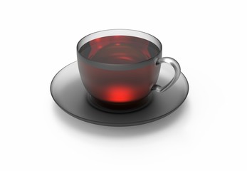 Teacup with tea