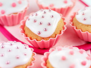 PINK CUPCAKES OR FAIRY CAKES