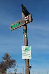 Signalétique de chemins de randonnées
