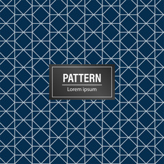 Geometric pattern background. Minimal and modern blue background