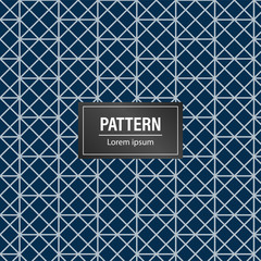 Geometric pattern background. Minimal and modern blue background