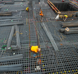 Rebar on  Job Site 1