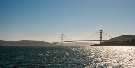 famous Golden Gate Bridge