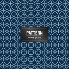 Geometric pattern background. Minimal and modern blue background