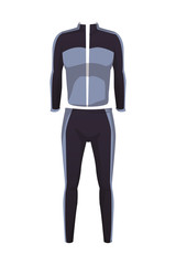 Male fitness sport suit