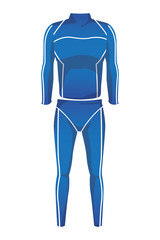 Male fitness sport suit