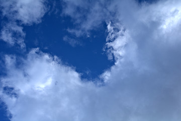 blue sky with clouds,white, nature, day, weather, air, cloudy, heaven, atmosphere, light,space, bright, fluffy,meteorology, 
