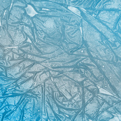 * Blue watercolor winter texture with abstract washes and brush strokes on the white paper background.