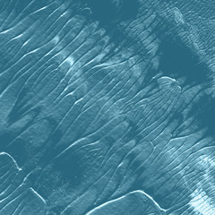 Acrylic watercolor winter texture with abstract washes and brush strokes on the white paper background.