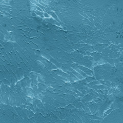 Acrylic watercolor winter texture with abstract washes and brush strokes on the white paper background.