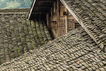 Chinesisches Holzhaus